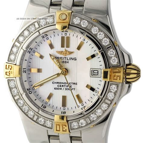 breitling uhr diamanten|genuine breitling watches.